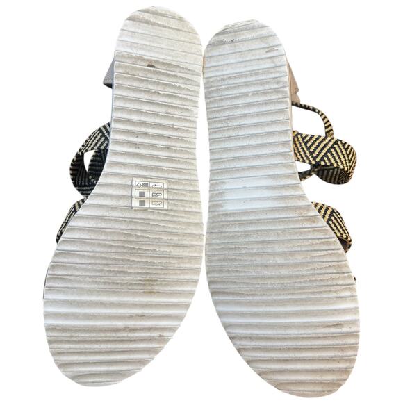 BOBS by Skechers Memory Foam Sandals Women’s Sz 10 Espadrille Wedge Coastal Boho - Picture 3 of 12